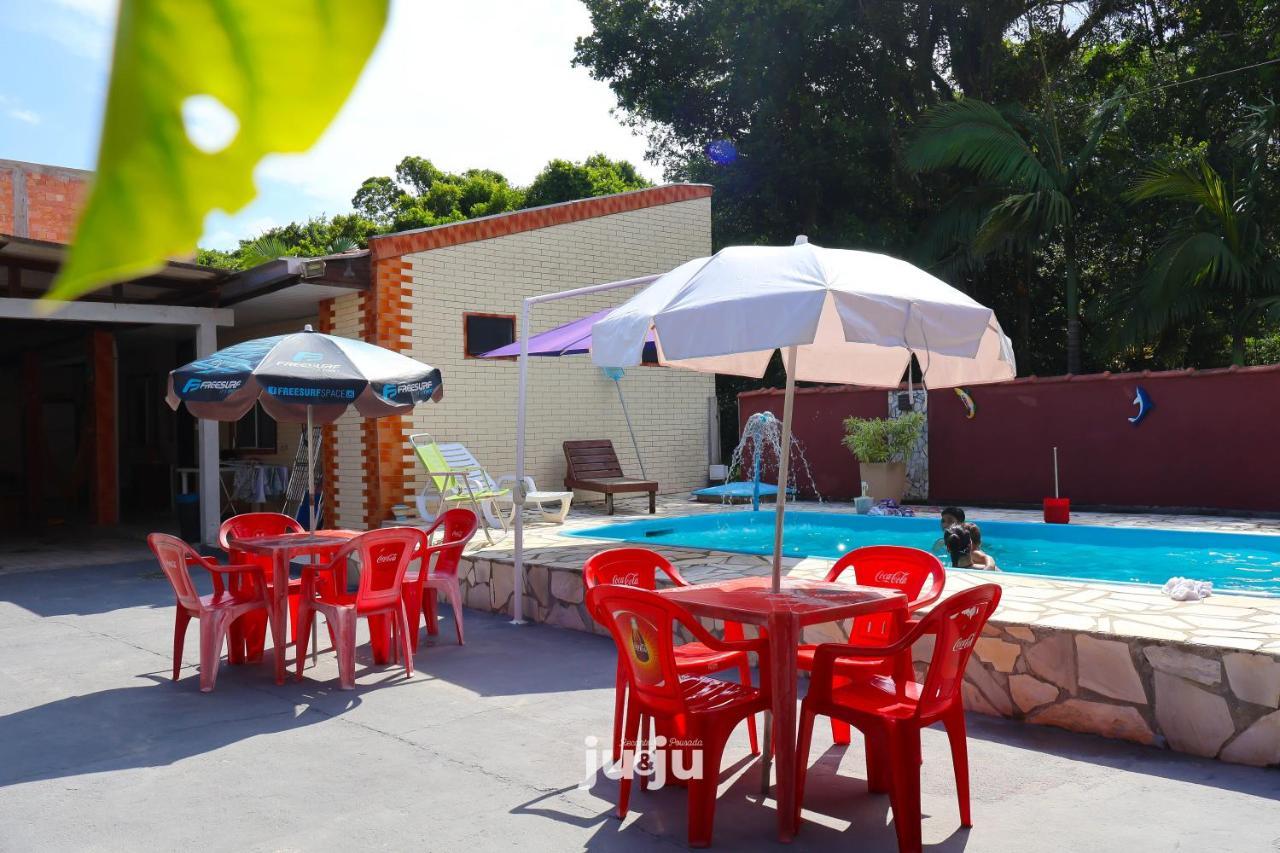 Recanto Pousada Ju&Ju Com Piscina Compartilhada Pontal do Paraná Exterior foto