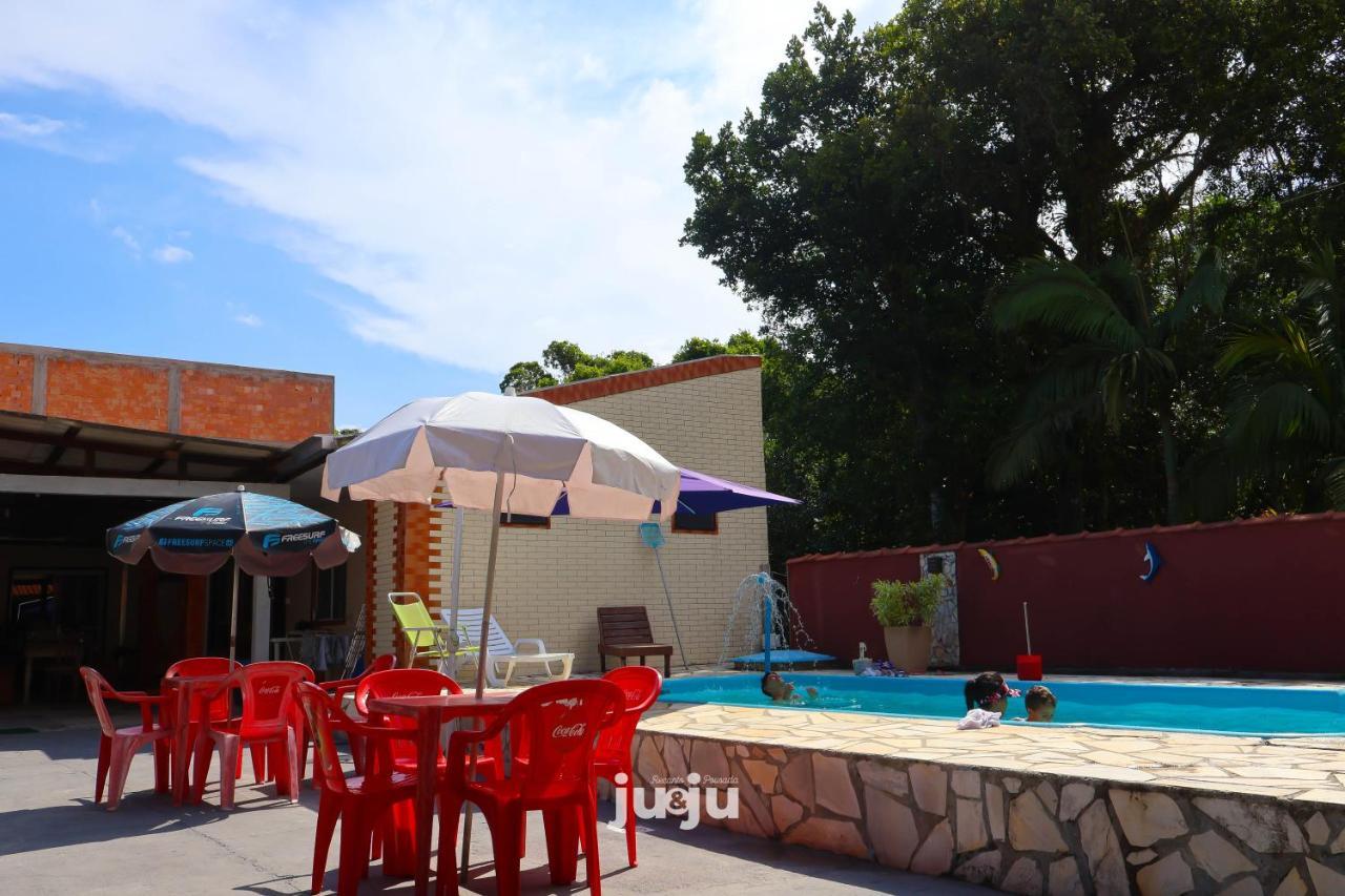 Recanto Pousada Ju&Ju Com Piscina Compartilhada Pontal do Paraná Exterior foto